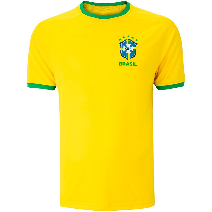 Camiseta Torcedor Seleção Brasileira - www.uniblu.com.br
