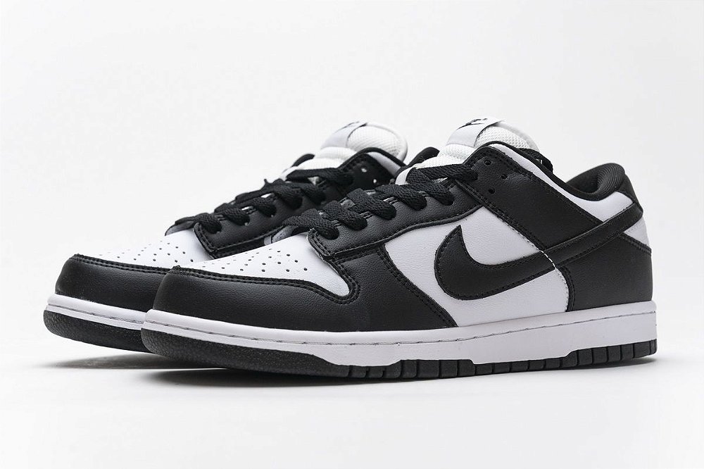 nike dunk low pro black and white