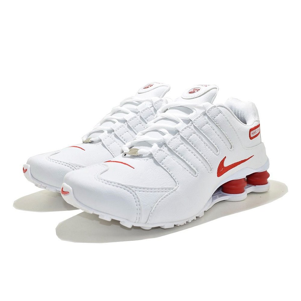 nike shox masculino vermelho