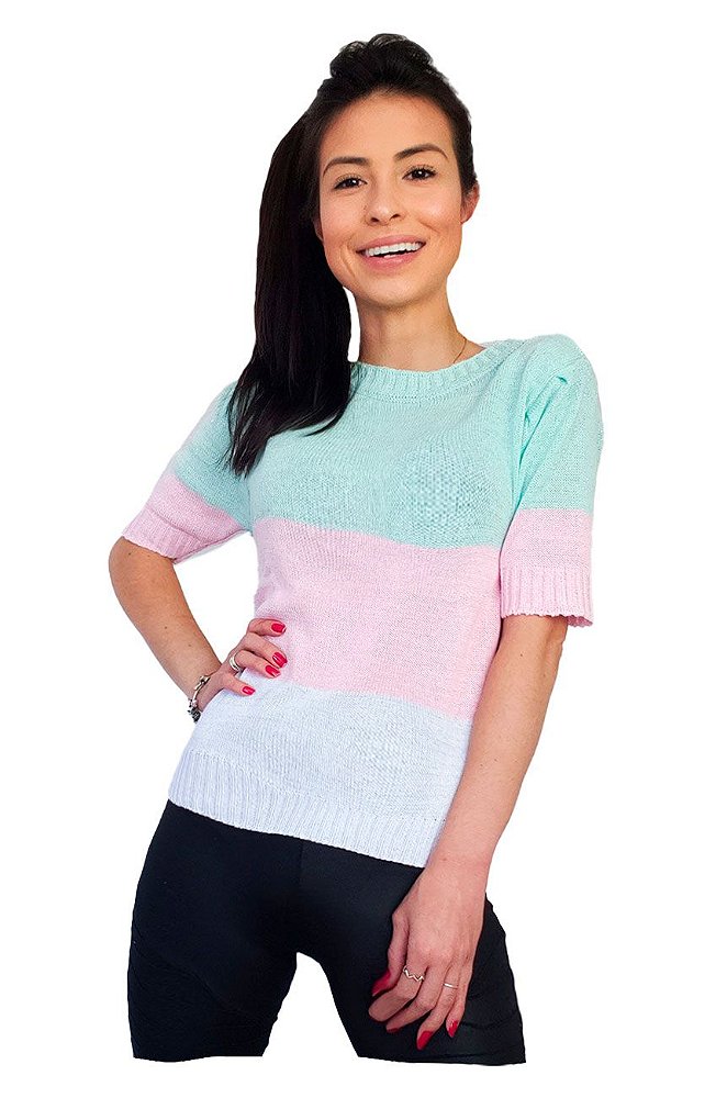 comprar blusa de tricot feminina