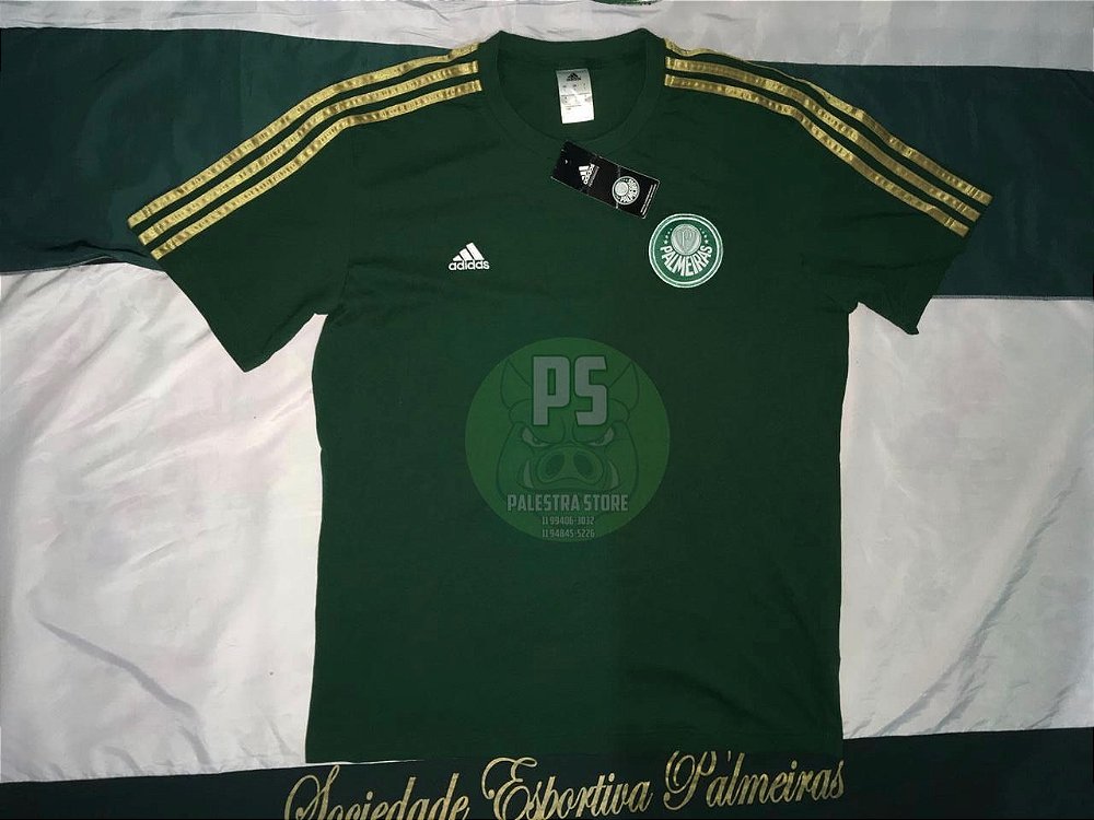Tshirt Adidas Co Palmeiras F78034 - Verde - PALESTRA STORE - Camisas,  Calças, Agasalhos, Bermuda, Bones, Copos. Palmeiras