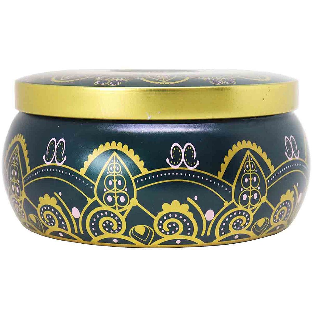 Vela perfumada Luz da Vida café 250 g verde Gizt Shop