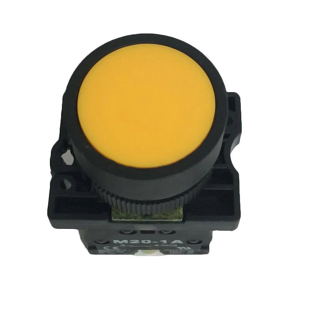 Botão Painel Pulsante 22mm Amarelo 1NA - ON ELETRICA - Melhores ...