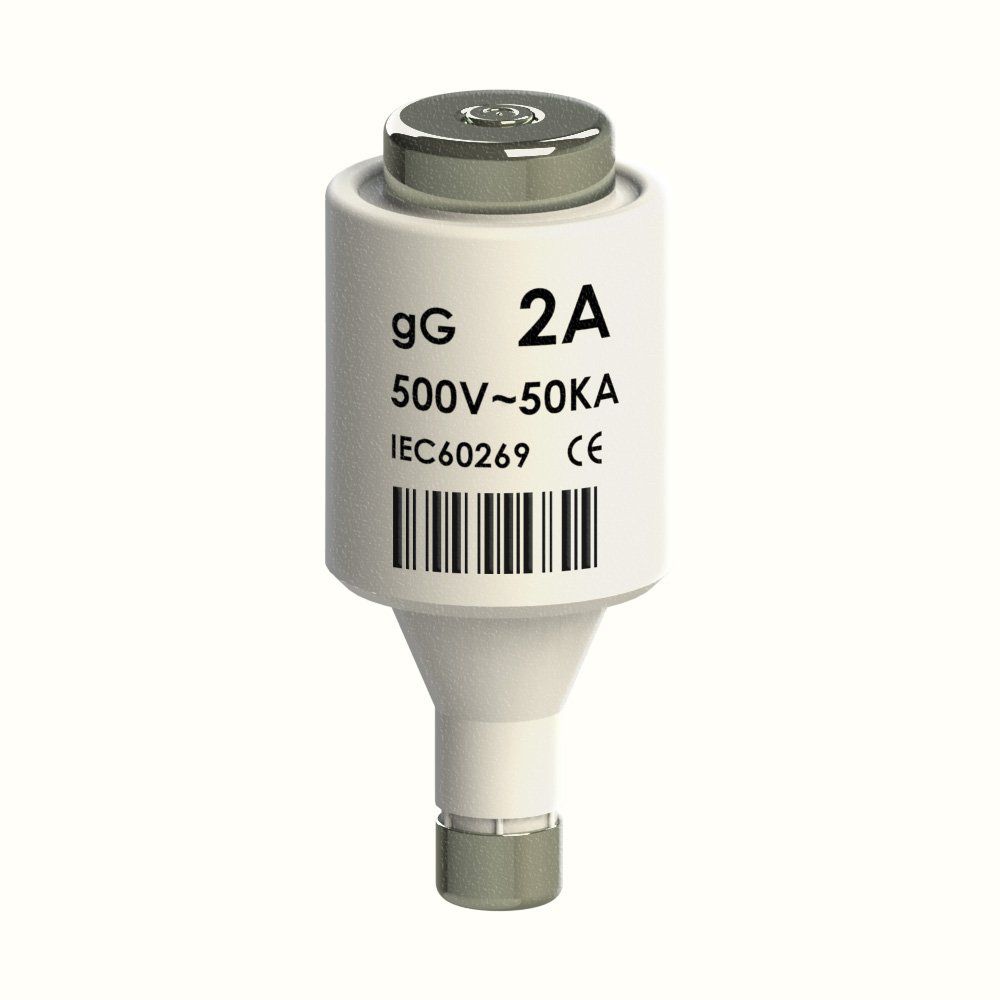 Fusível Diazed DZ 02A 500V Classe gL/gG Norma IEC 60269 ON ELETRICA