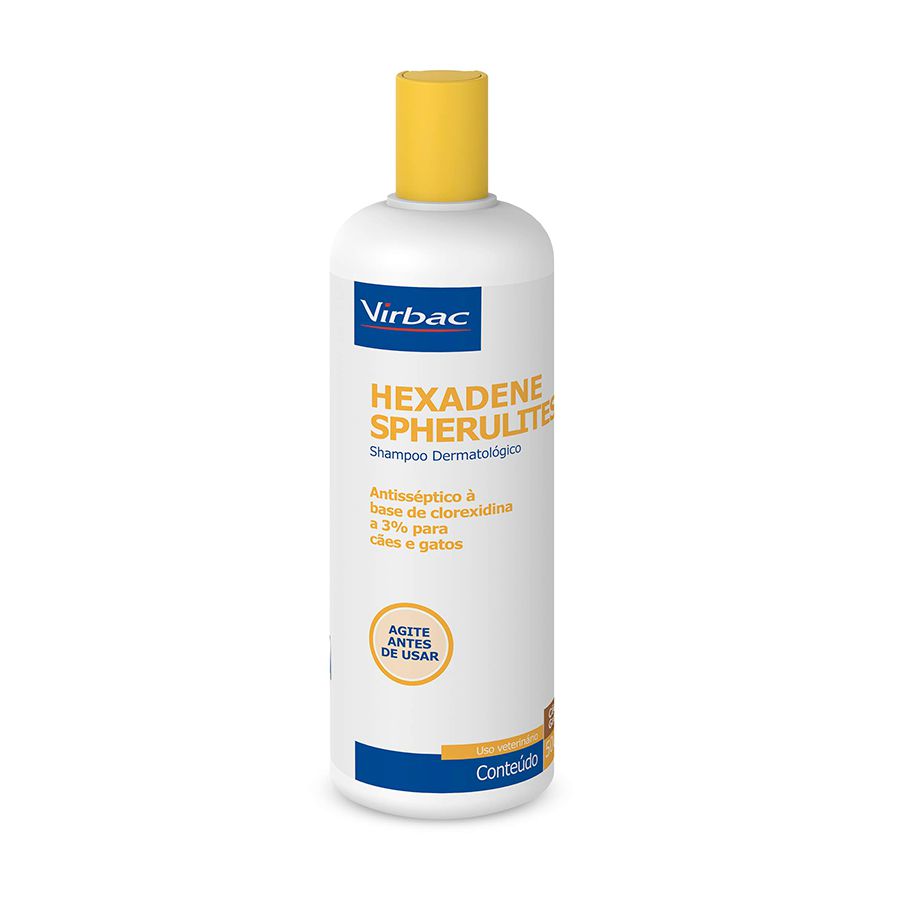 Hexadene Spherulites Shampoo Dermatológico Virbac Laicão