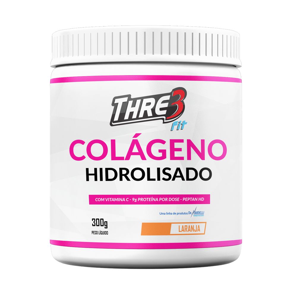 COLÁGENO HIDROLISADO - PEPTAN HD- EM PÓ 300 G - SABOR LARANJA - Empório
