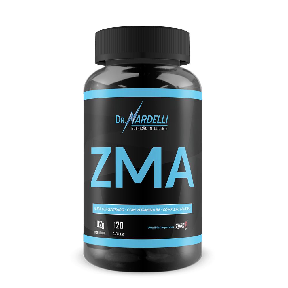ZMA ULTRACONCENTRADO COM VITAMINA B6 E COMPLEXO MINERAL Empório Glória Produtos Naturais