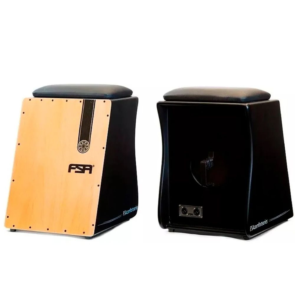 Cajon Eletrico Fsa Confort Fca4501 Preto Cap. Dupla + Capa Loja de