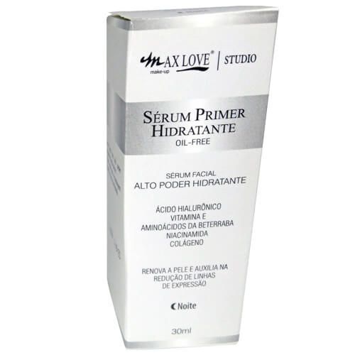 Sérum Primer Hidratante OilFree Noite Max Love Maquiagem Virtual