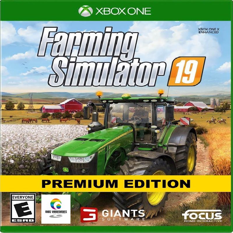 Farming Simulator 19 Premium Edition Xbox One Midia Digital Rios Variedades 5935