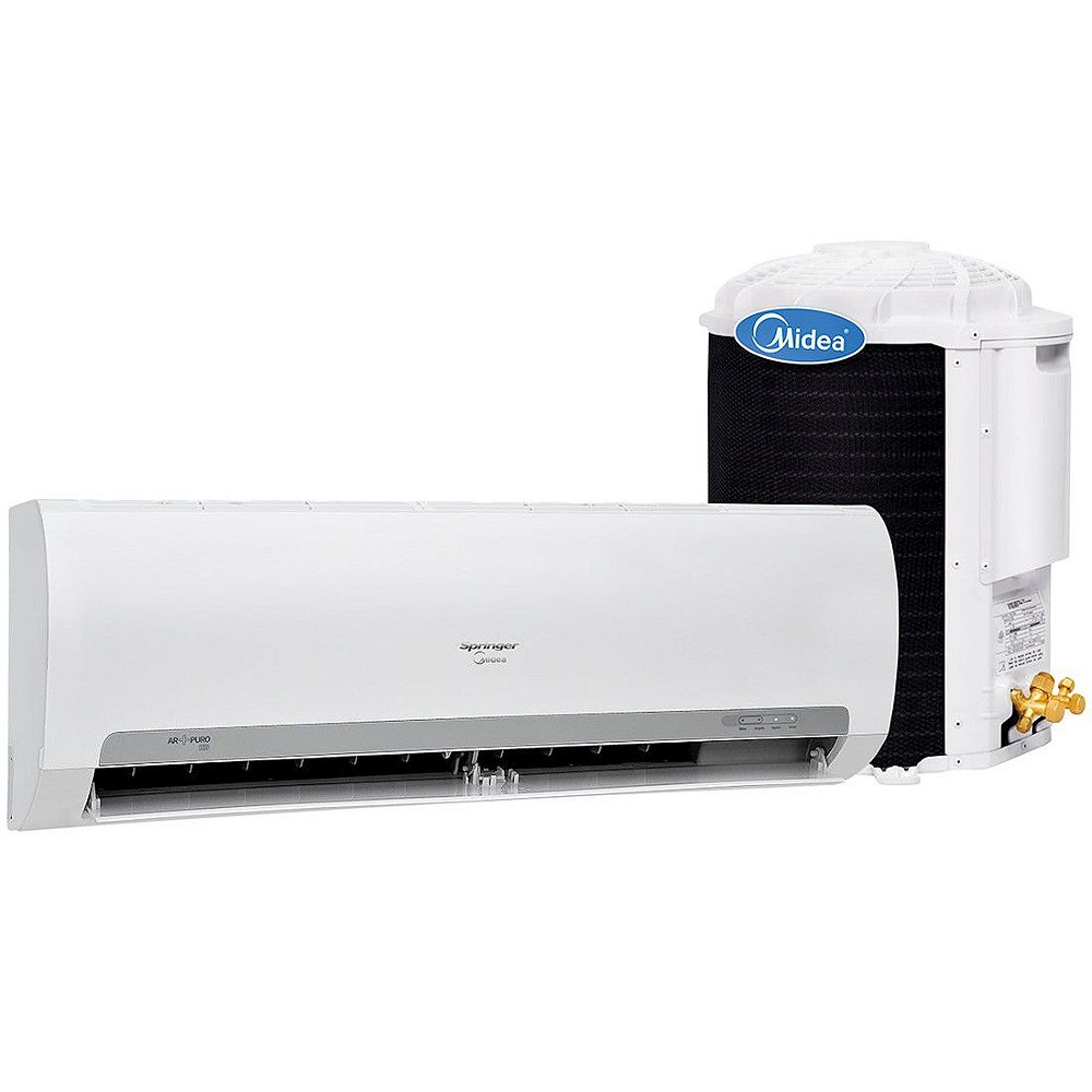 Ar Condicionado Split Springer Midea 9000 Btus Ciclo Frio Classe A Branco 220 Volts [38KCX09S5 Ar Condicionado Split Springer Midea 9000 Btus Ciclo Frio Classe A Branco 220 Volts [38KCX09S5
