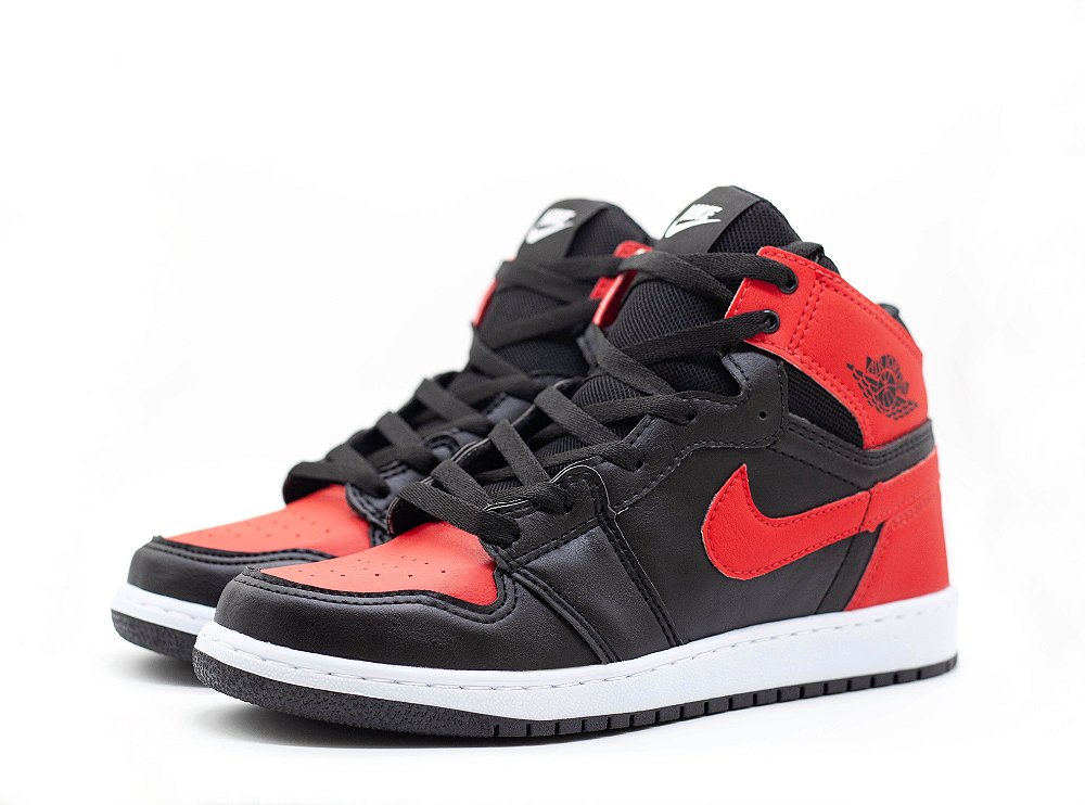 jordan nike vermelho