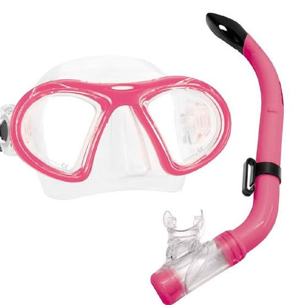 Kit de Mergulho Infantil Máscara Snorkel Oasis Mormaii - Rosa - Treme Terra  - Ofertas para artigos para aventura na loja oficial