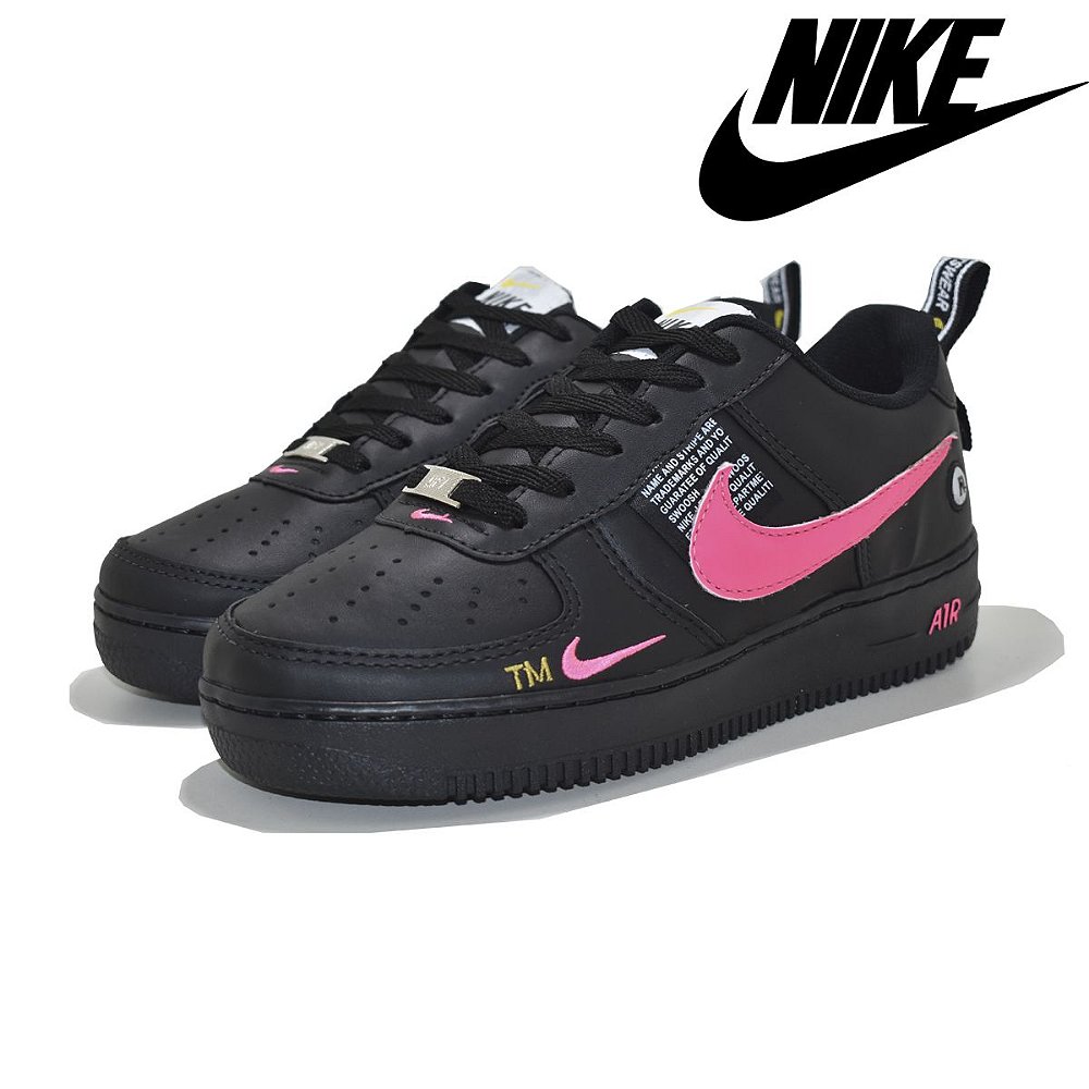 nike air force feminino preto