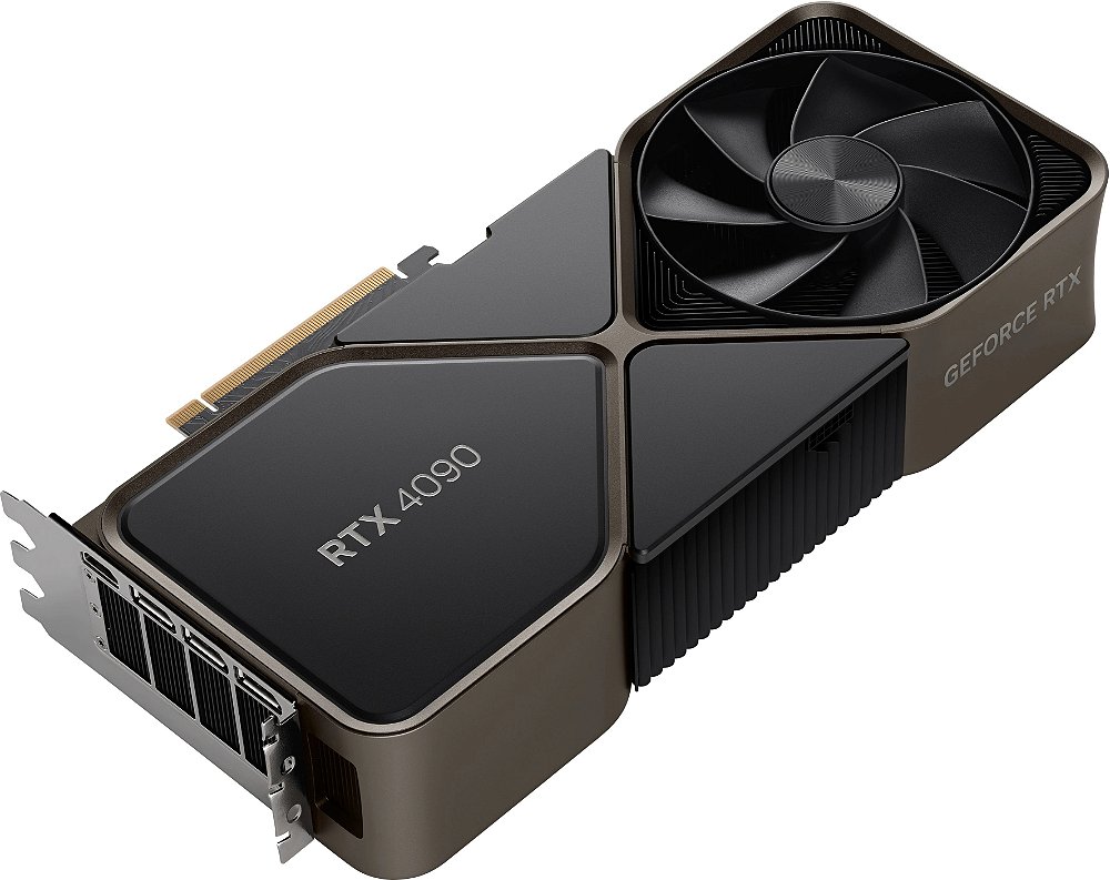 Placa De Vídeo NVIDIA RTX 4090 Founders Edition 24GB Peças para Computadores e Workstation de Placa De Vídeo NVIDIA RTX 4090 Founders Edition 24GB Peças para Computadores e Workstation de