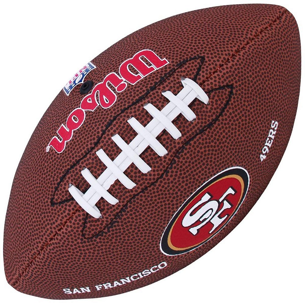 BOLA WILSON FUTEBOL AMERICANO NFL SAN FRANCISCO 49ERS - Losso Sport -  Artigos Espotivos