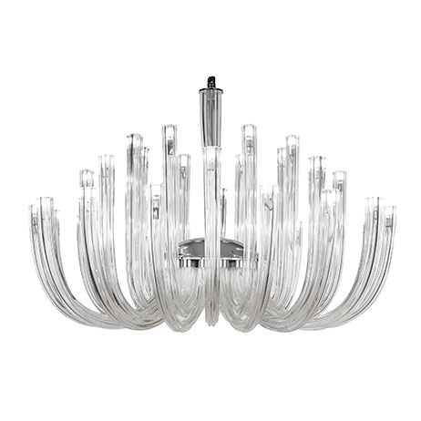 Lustre Arquitetizze MAIA Candelabro Luxo Grande Tu / Bônus - Lighting
