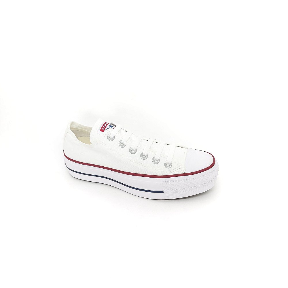 all star branco com linha preta