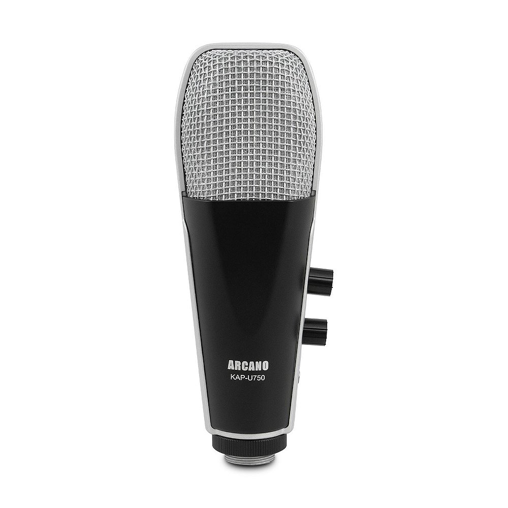 Microfone condensador USB Arcano KAP-U750 com tripé filtro e cabo - Rede  Discovery – O portal do músico brasileiro