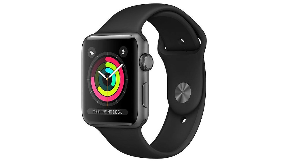 Часы apple watch серый космос