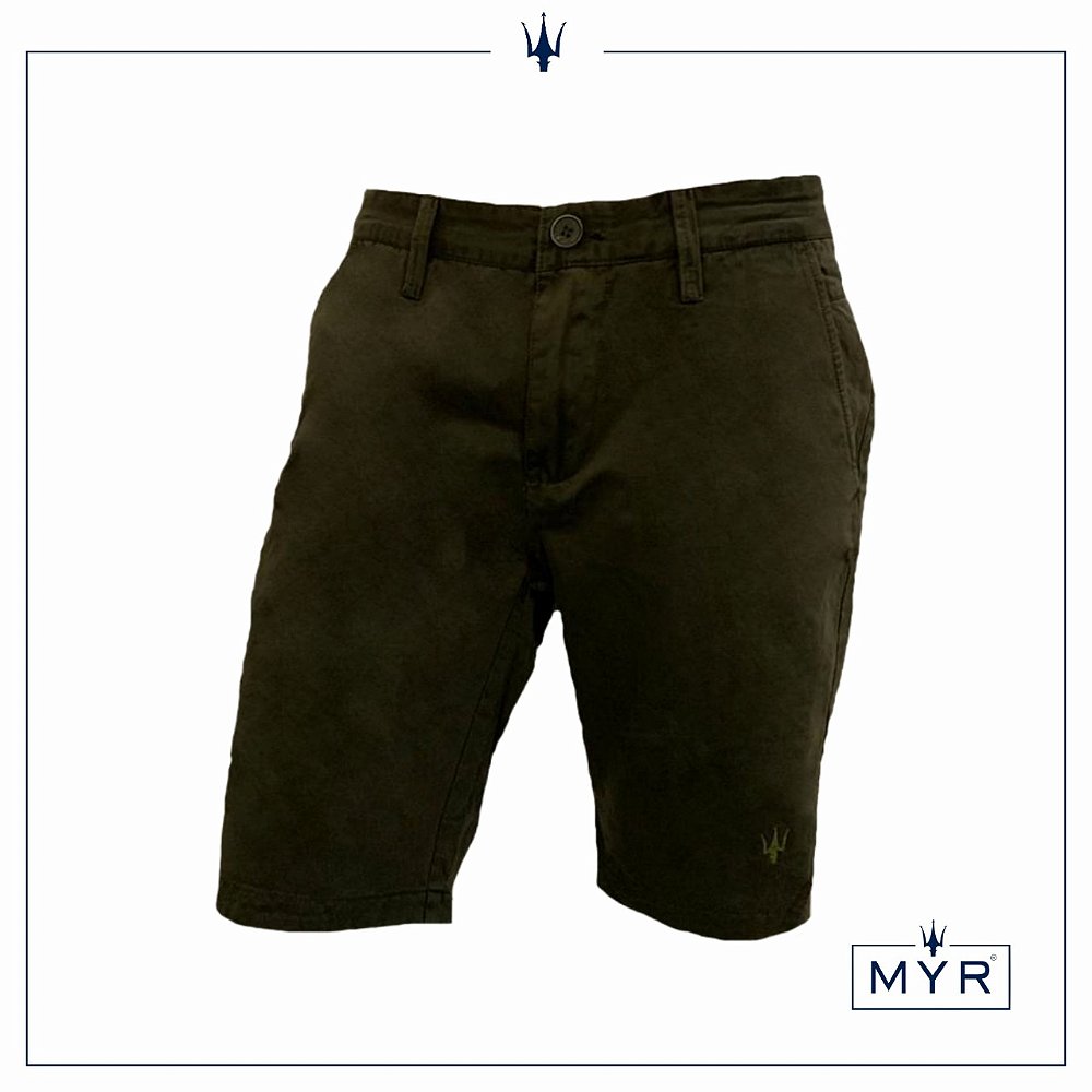 short verde musgo