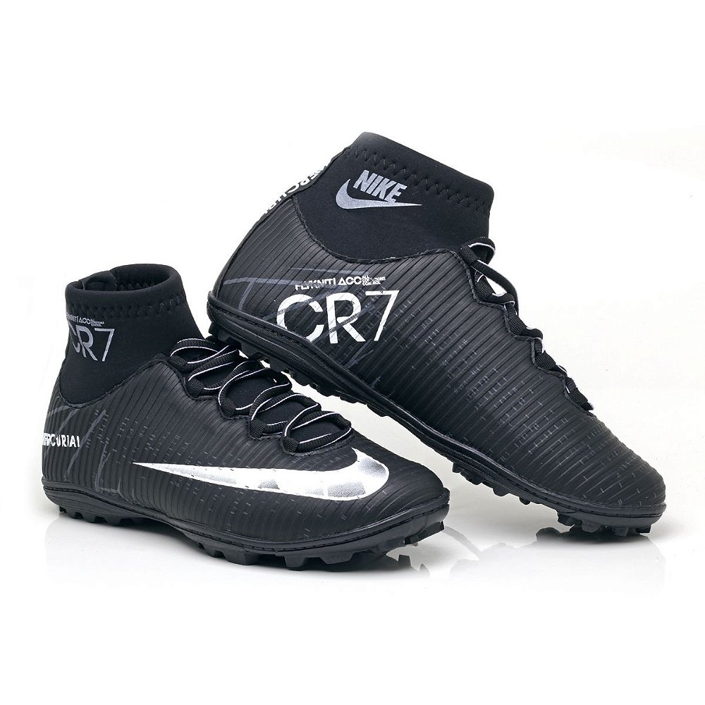 Chuteira Society Nike Mercurial Cr7 Preto - I-Run Shoes | Sports