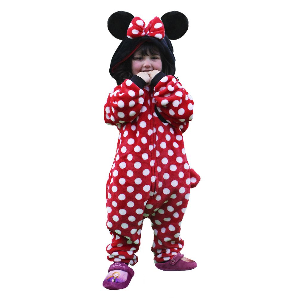 Minnie Mouse Kigurumi Pijama Macacão Cosplay Oficial Disney - Adrenaland -  A Realidade da Imaginação