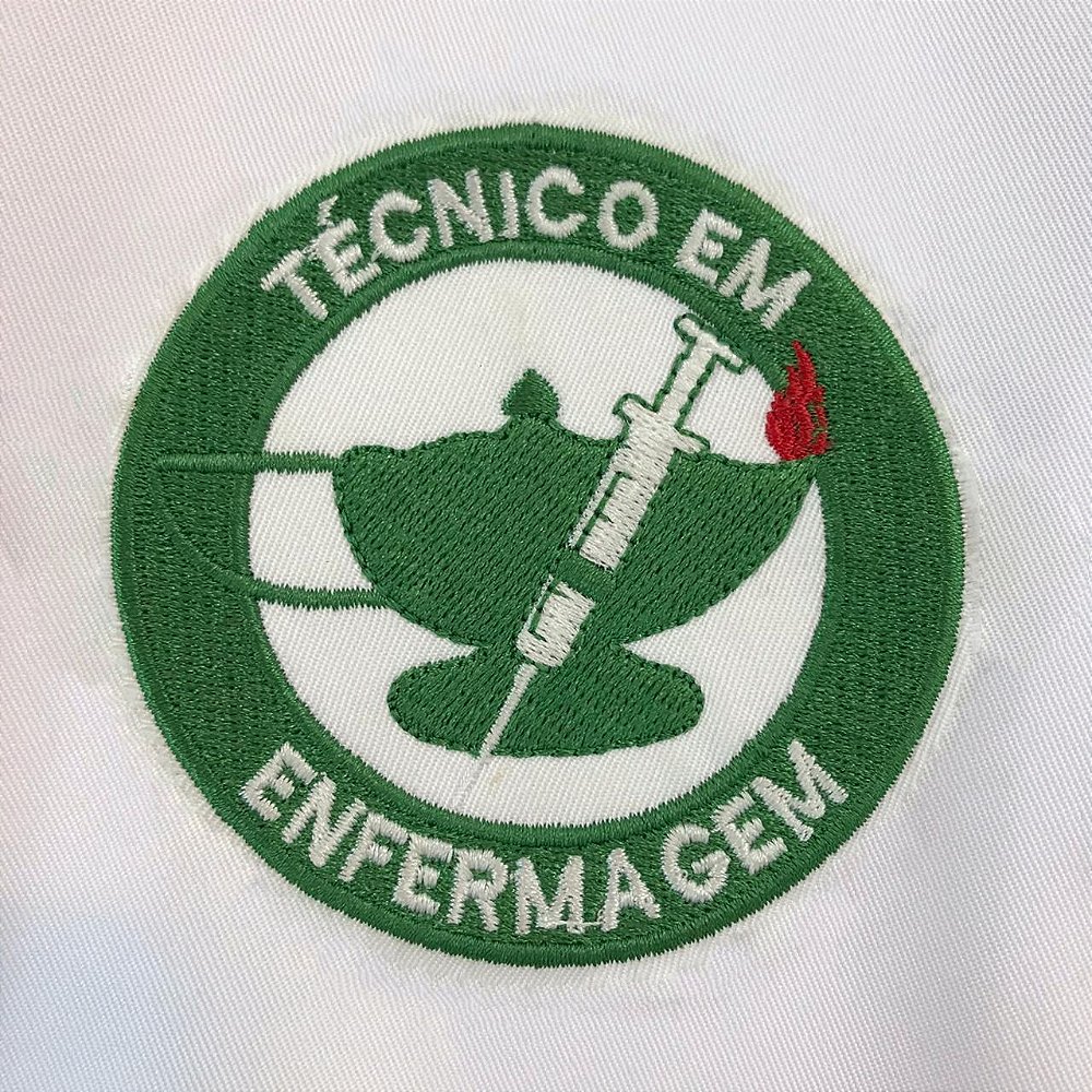 Simbolo Bordado Tecnico Em Enfermagem Atelie Do Jaleco