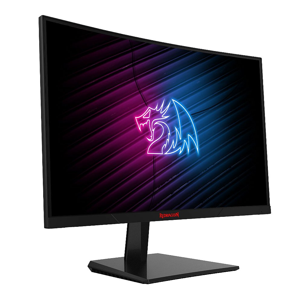 Monitor Gamer Redragon 24" Mirror Tela Curva 144Hz, Full HD, 1ms