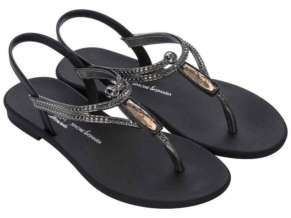 sandália feminina rasteira grendha