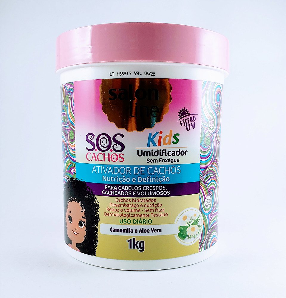Salon Line 1kg Sos Ativador Kids Barao Cosmeticos Salon Line 1kg Sos Ativador Kids Barao Cosmeticos