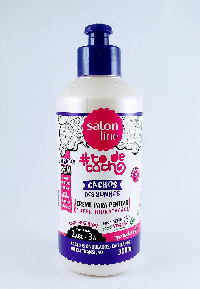 Sl Todecachos Creme Pentear Cachos Dos Sonho 300m Barao Cosmeticos