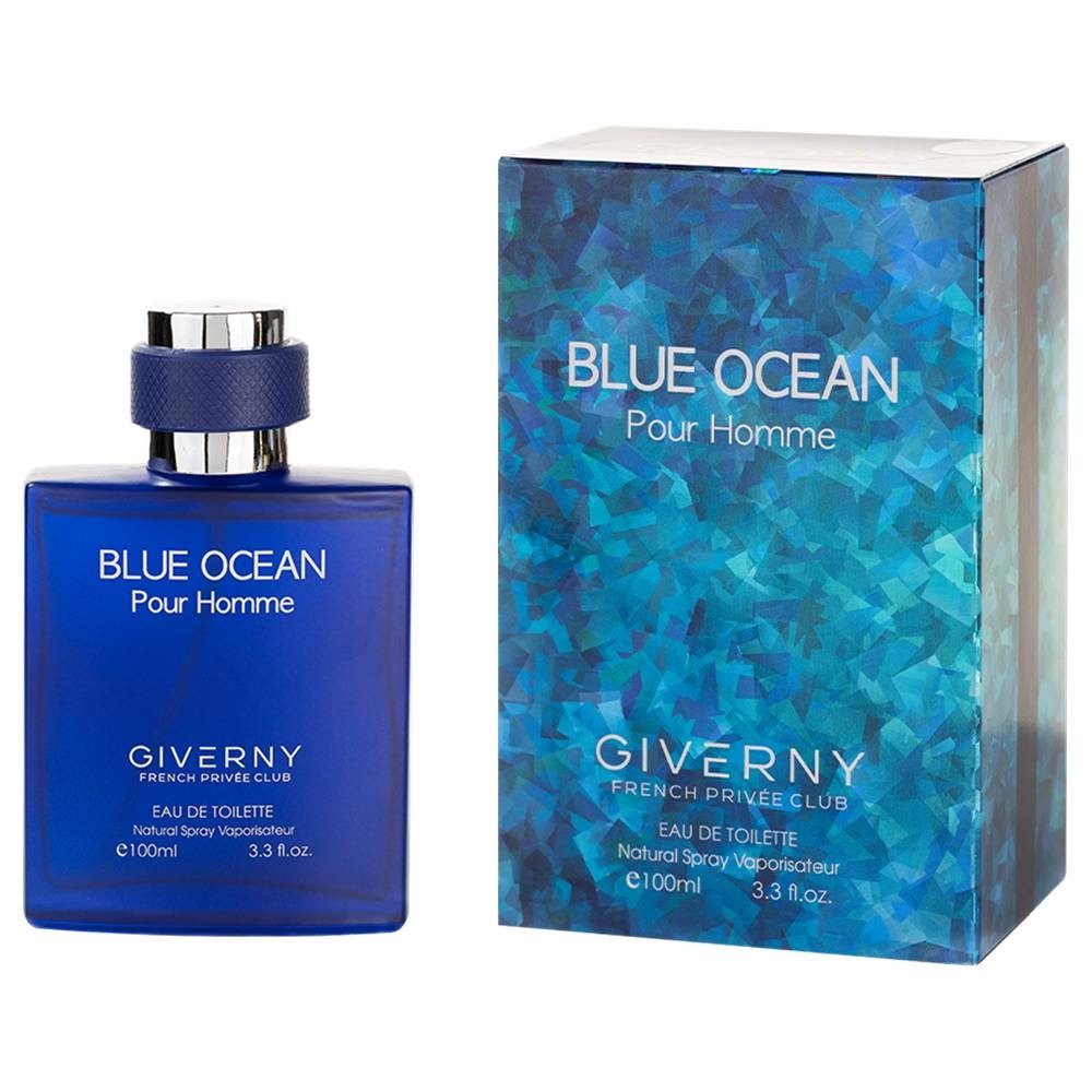 PERFUME GIVERNY BLUE OCEAN 100ML (INSPIRAÇÃO POLO BLUE) Distribuidora