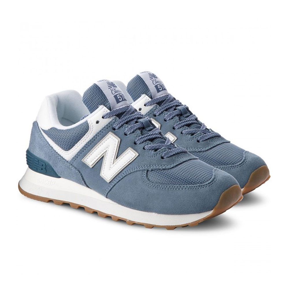 Tênis New Balance Classics Traditionnels 574 Azul/Branco Tontri Esportes