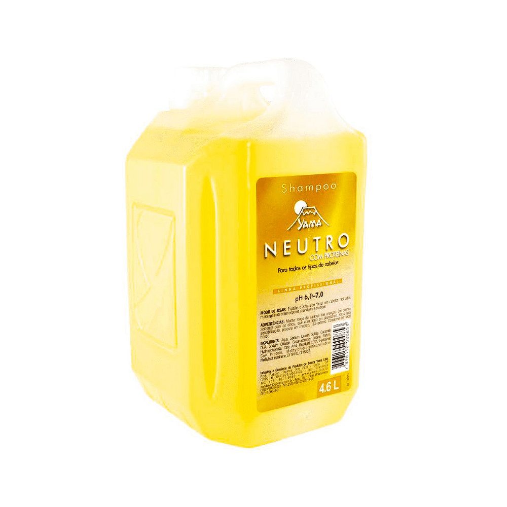 Shampoo Yama Neutro 4,6L - Soft Clean Beauty | Produtos Descartáveis para  Profissionais da Beleza e Estética