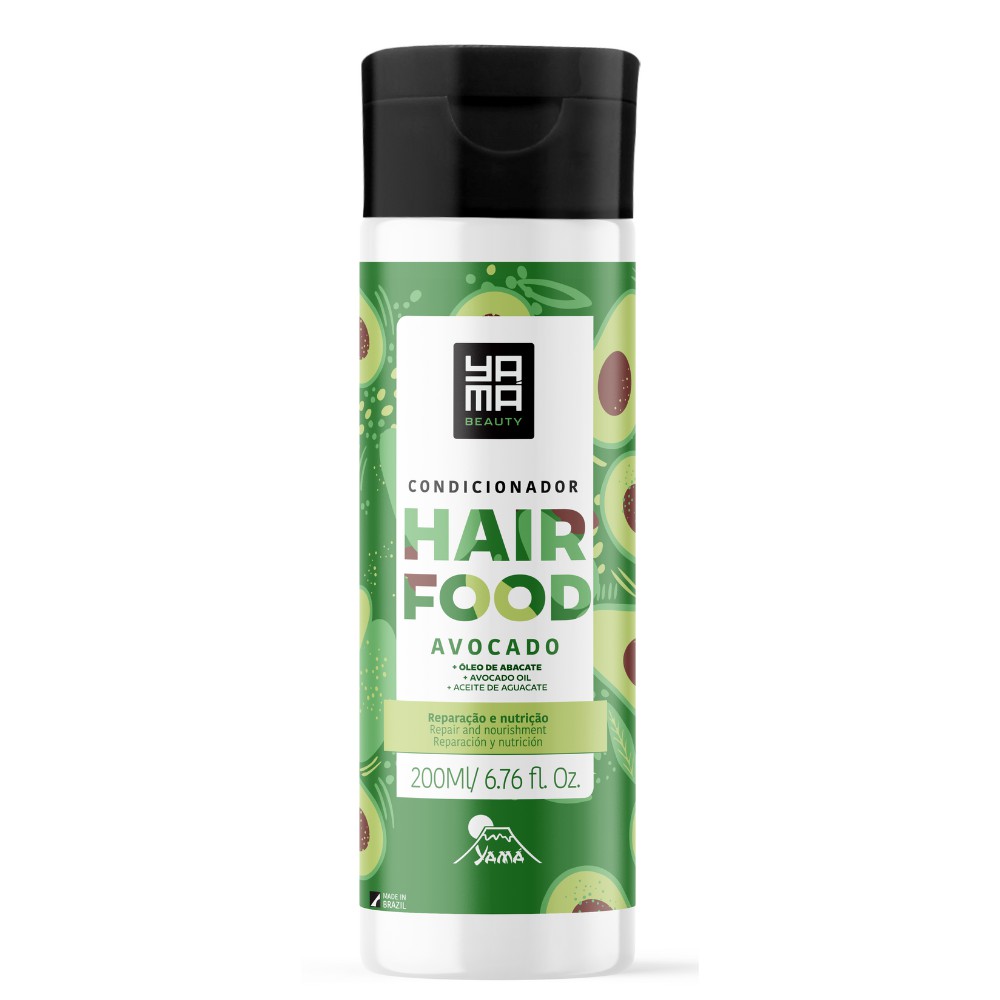 Condicionador Hair Food Avocado Yamá Perfumaria em Casa Cosméticos maravilhosos na sua casa