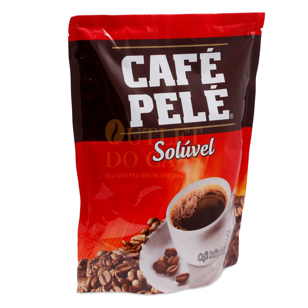 cafe-pele-soluvel-500g-caixa - Outlet do Café