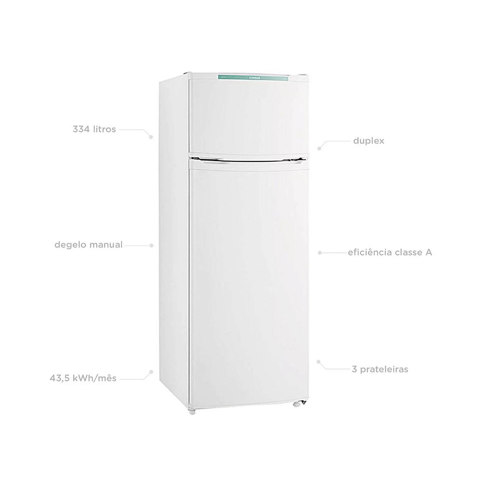 Refrigerador CRD Duplex L Consul Mastercell Eletro Conectado com você