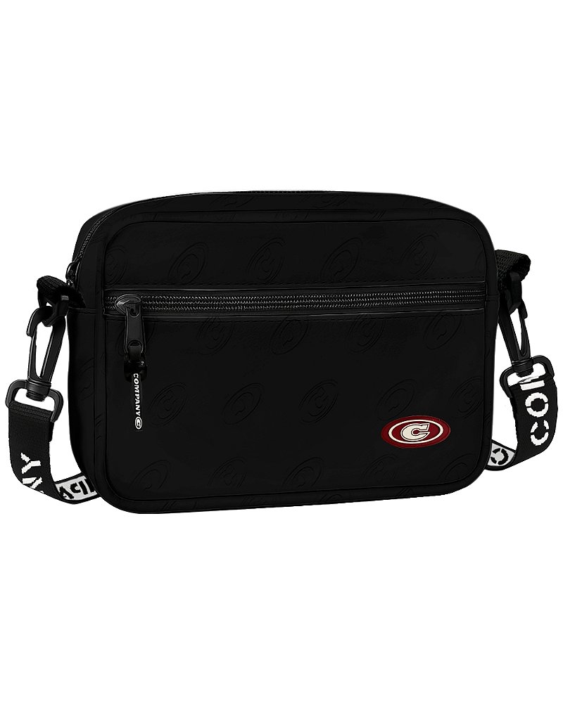 【YILON MADE】 Shoulderoff mini OP Bolsa Shoulder Company Horizontal - PRETO - Mochilas de Qualidade