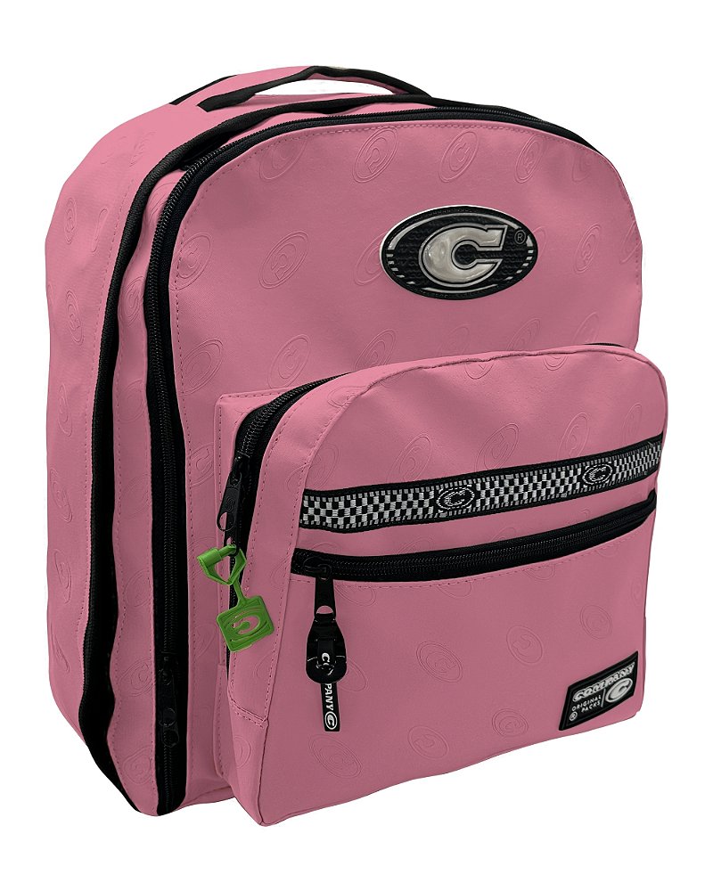 Mochila Company Classic Porta Garrafa - ROSA BARBIE NEW - Mochilas