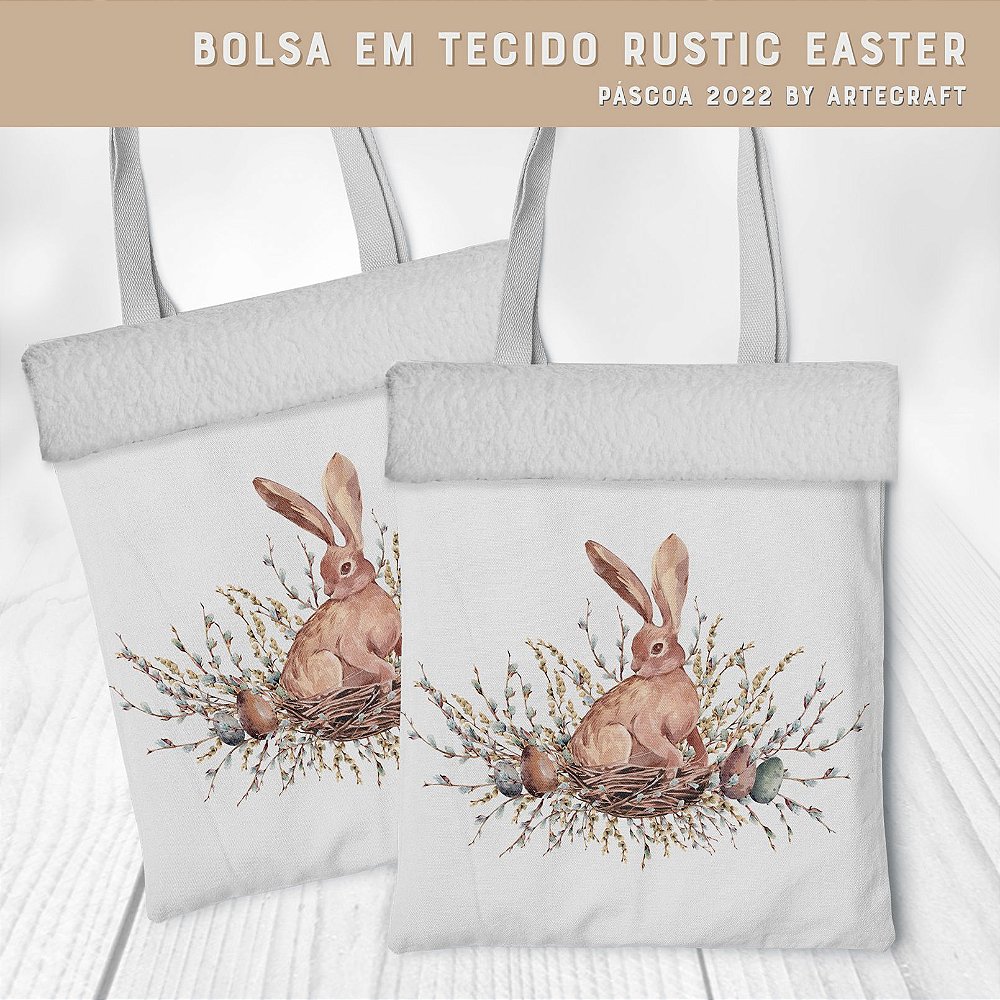 canvas easter bolsas