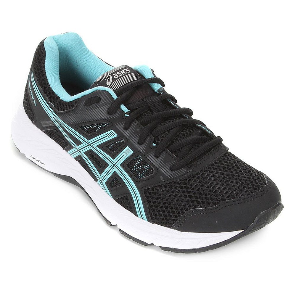 tenis asics verde agua