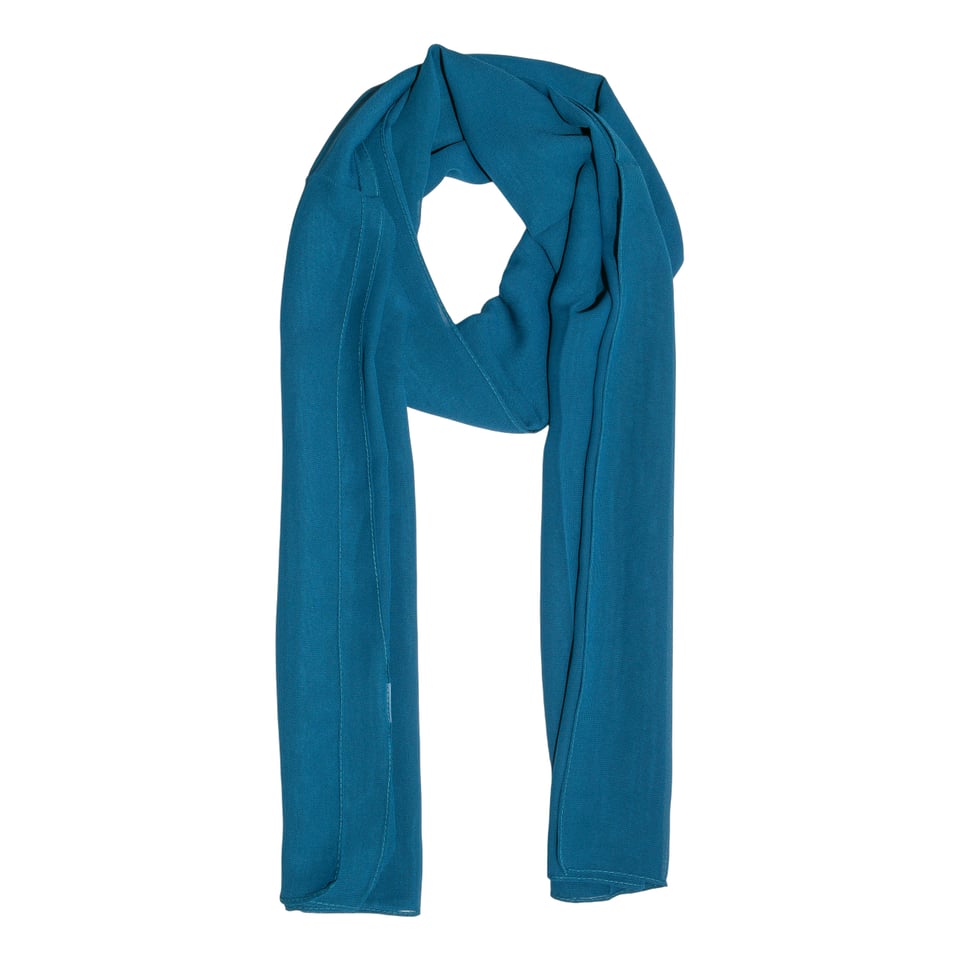 Lenço echarpe transformative teal LEN-051 - Muzazen - Semijoias e