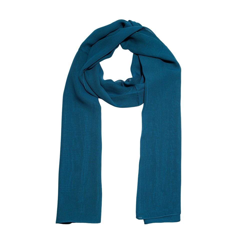 COHERENCE FOULARD サイズ　M Lenço echarpe azul carbono LEN-056 - Muzazen - Semijoias e