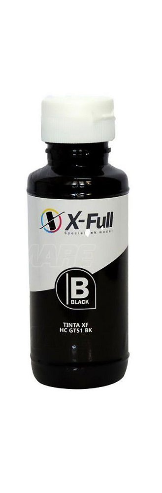 TINTA HP GT51 GT 51BK M0H57AL PRETO | GT 5822 GT5822 INK TANK 416 116 316  412 | X-FULL 90ML - Central das Impressoras - MS