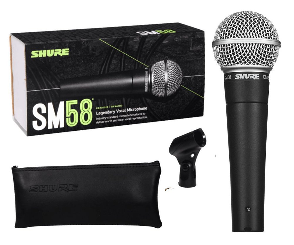 MICROFONE SHURE SM 58 LC VOCAL - Tocmix - Áudio e Iluminação