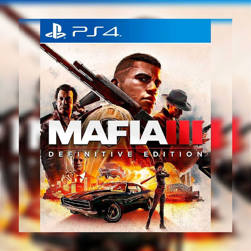 Mafia III: Definitive Edition PS4 - PT BR - VITALÍCIA - Ragnar Games