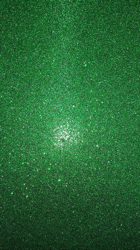 Pacote Com 5 Folhas C Glitter 40x60 De 15mm Verde Eva Haiti 1755