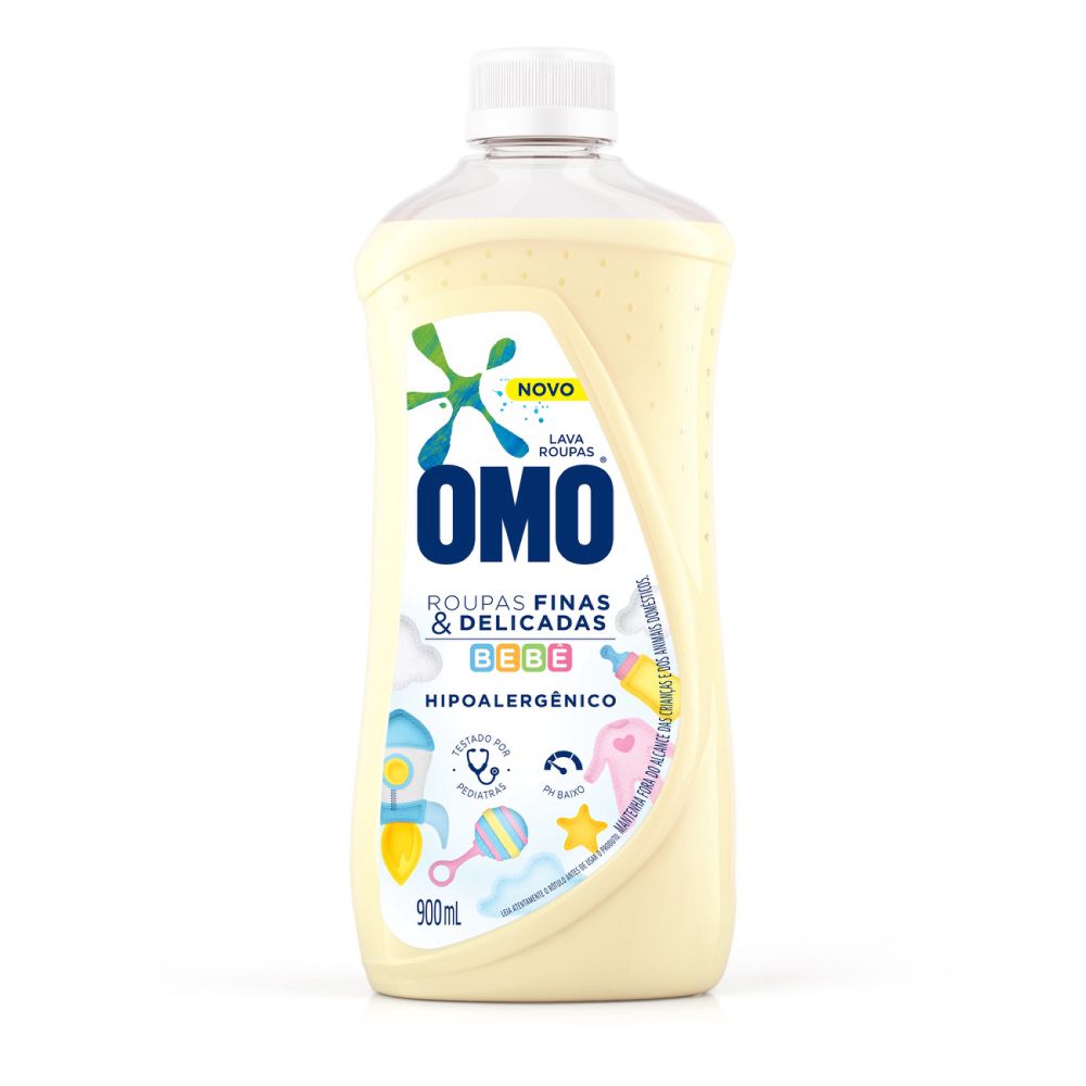 Lava-Roupas Especiais Omo 900Ml Bebê, OMO | Amazon.com.br (7891150072800)