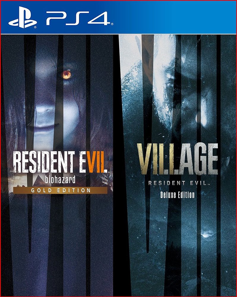 Pacote Completo Resident Evil Village \u0026 Resident Evil 7 PS4 mídia digital -  Yahweh Games Jogos Em Mídia Digital